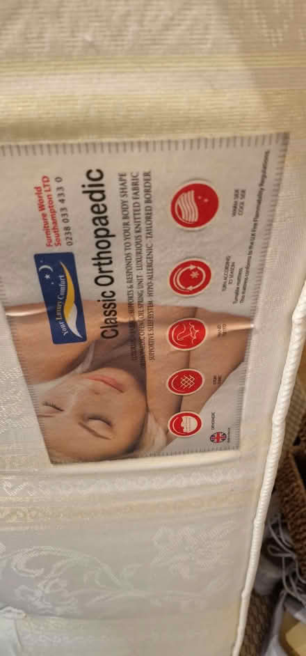 Photo of free Orthopedic spring matress (Tooting SW17) #2