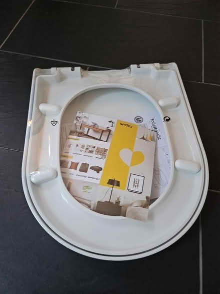 Photo of free New toilet seat with hardwear (Highbury N5) #3