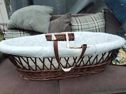 Photo of free Baby wicker crib with stand (Westwood Peterborough PE3) #1