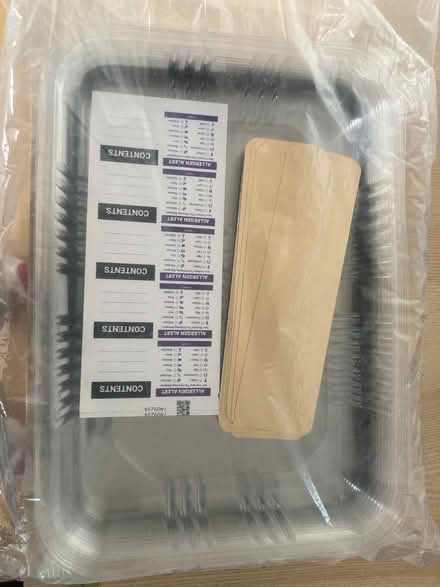 Photo of free Pack of catering trays with lids (Kew TW9) #1