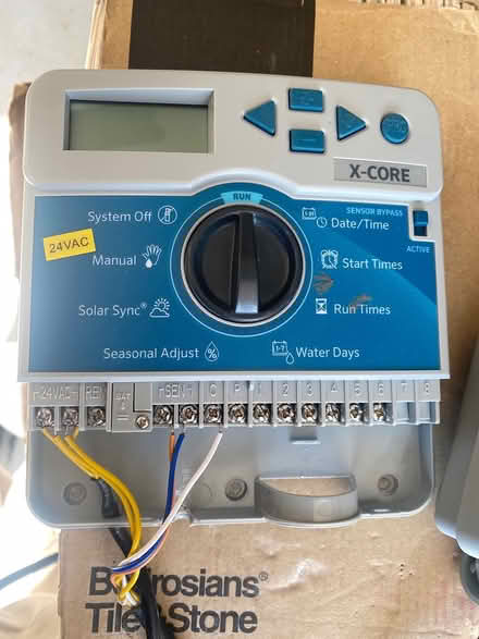 Photo of free Hunter xcore 6 zone irrigation ctrl (Concord -Colony Park) #1