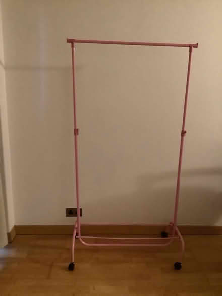Photo of free Pink portable clothes rail (Barbican EC2Y) #1