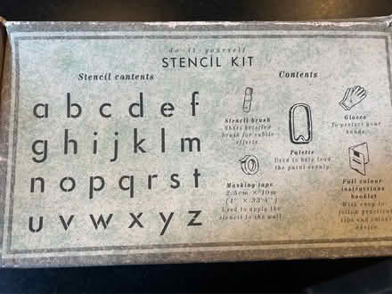 Photo of free DIY Stencil Kit (Stevenage, Hertfordshire, SG1) #2