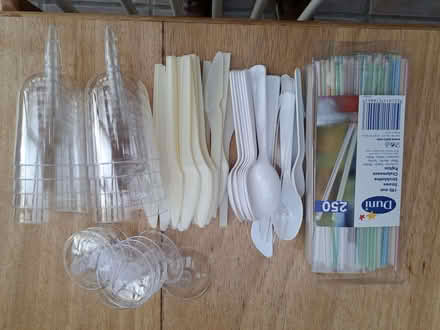 Photo of free Plastic party items (Chipping Norton OX7) #1