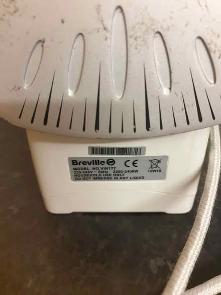 Photo of free Breville Iron (Wavertree L17) #3