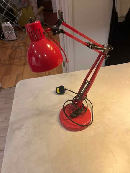 Photo of free Red table/side lamp (Oxford (Risinghurst) OX3) #1