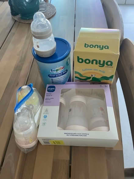 Photo of free Baby bottles and powder (East Peckham) #1
