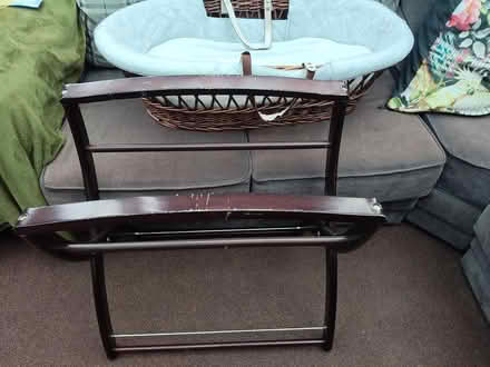 Photo of free Baby wicker crib with stand (Westwood Peterborough PE3) #2