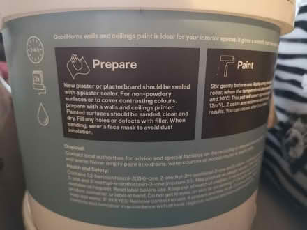 Photo of free 10l matt white walls&ceiling paint (Pollokshields G41) #3