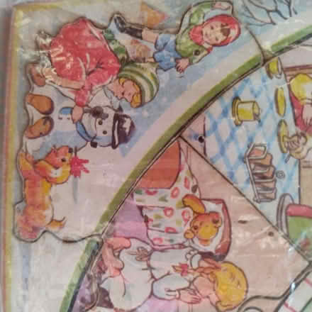 Photo of free Vintage wooden clock puzzle, 1960s? (S11 Brincliffe) #3