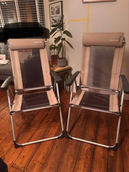 Photo of free Two camping or deckchairs (Barton upon Irwell M30) #1
