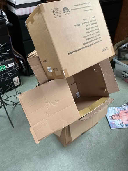 Photo of free 5 cardboard boxes (BH9 Moordown) #1