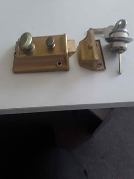 Photo of free Lock with barrel and 3 keys (Buckhurst hill IG9) #1