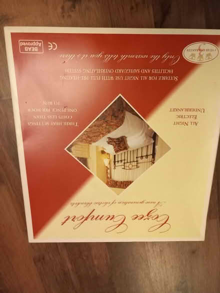 Photo of free New Electric Blanket (DA10) #1