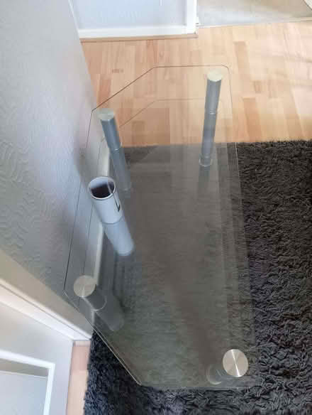 Photo of free Smoked glass tv unit (Northowram HX3) #1