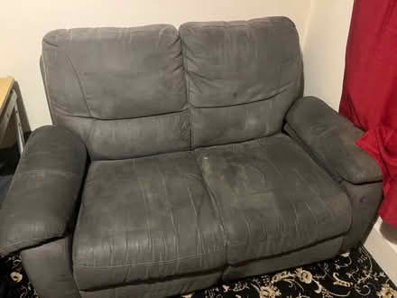 Photo of free 2 seater couch (Dublin 9 Whitehall) #1