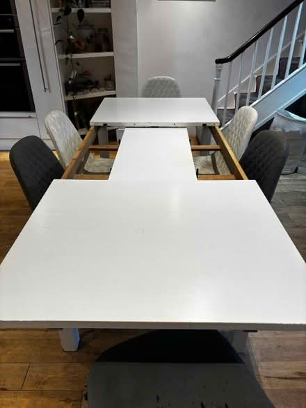 Photo of free Extending table & six chairs (Upper Street, Islington, N1) #3