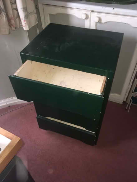 Photo of free Small green chest of drawers (Chipping Barnet EN5) #2