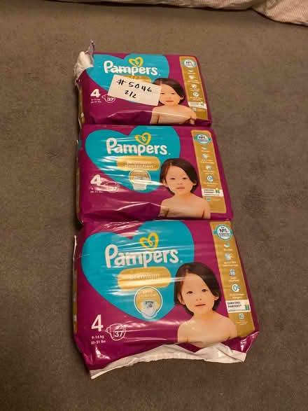 Photo of free Size 4 pampers three packs (Parson's Heath CO4) #1