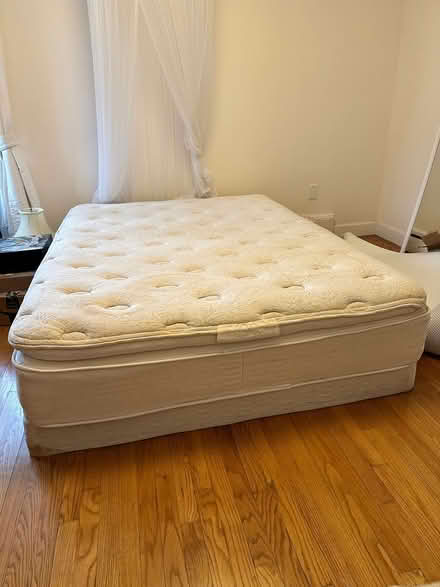 Photo of free Queen size mattress and box (Arlington Center) #2