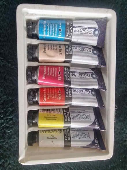 Photo of free Bag of art supplies (BN11 2HL) #3