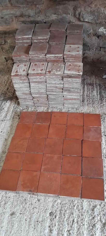 Photo of free Red QUARRY TILES (Llangarron. Herefordshire) #1