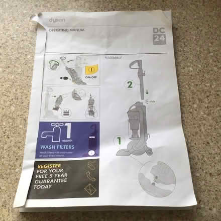 Photo of free Dyson DC24 Upright vac in working order (Alderley Edge SK9) #3