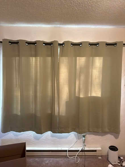 Photo of free Beautiful green drapes (Over by High school) #1