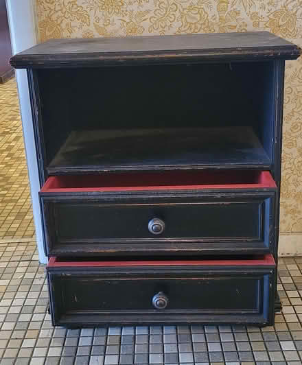 Photo of free Side Table w/Drawers (South Salem) #1