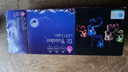 Photo of free Reindeer Colour changing Fairy Lights (Horsley GL6) #2