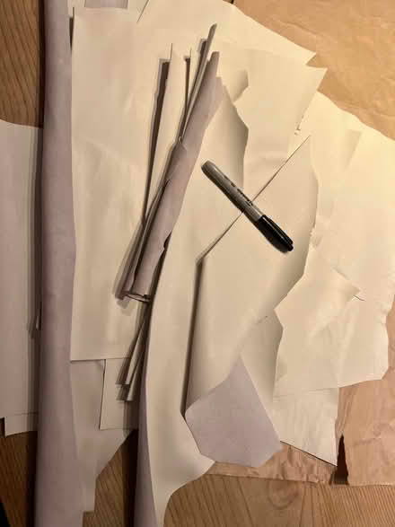 Photo of free Off-white nappa leather off-cuts (Peckham SE15) #1