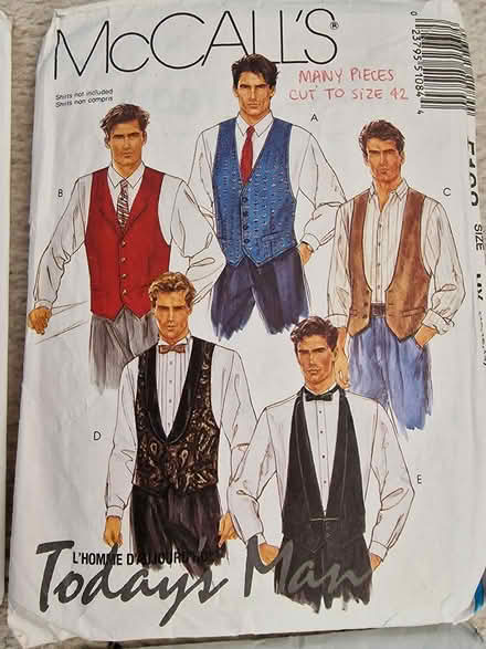 Photo of free 7 Waistcoat Sewing Patterns (Woking GU22 9) #2