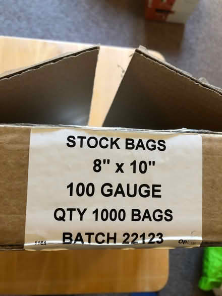 Photo of free Box of new polythene bags (IP1) #1