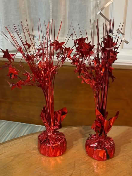 Photo of free 2 helium balloon weights (Media/Swarthmore area) #1