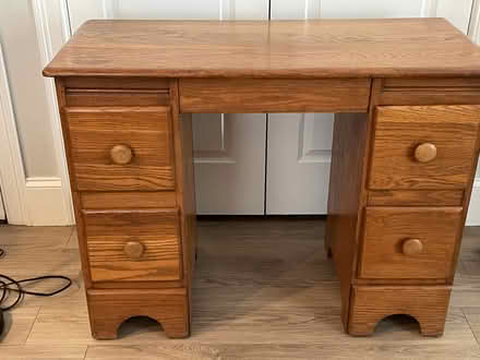 Photo of free Antique Wooden Desk (Peace Dale) #1
