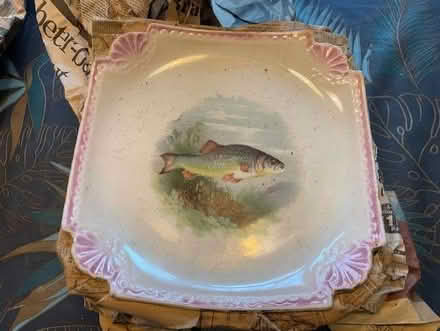 Photo of free Set of porcelain fish plates (Eastbourne BN21) #2