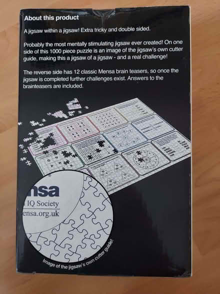Photo of free Mensa Jigsaw (Morley Green SK9) #2