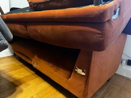 Photo of free L Shape Sofa with Single Bed (Surbiton KT6) #4