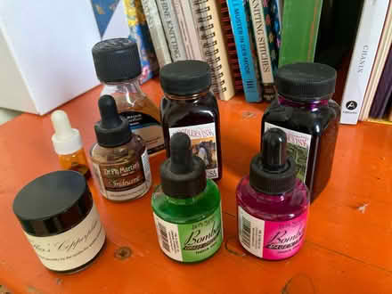 Photo of free Collection of calligraphy inks (Seven sisters near overground) #1