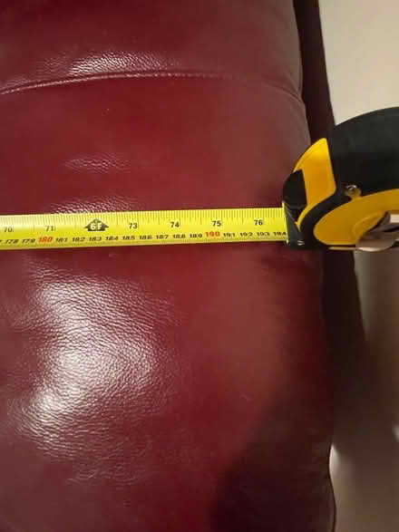 Photo of free Red sofa bed leather in south Bristol (Bishopsworth BS13) #3