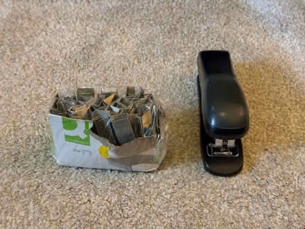 Photo of free Stapler and staples (nearly new) (Walkley S10) #1