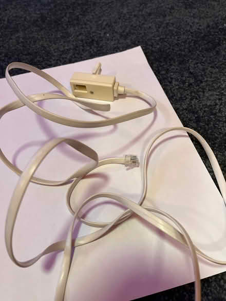 Photo of free Telephone landline old-style cable with splitter (St Andrew's BS6) #2
