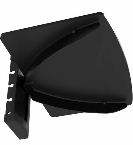 Photo of free Tempered Black Glass Floating Shelf (Rg302hy) #1