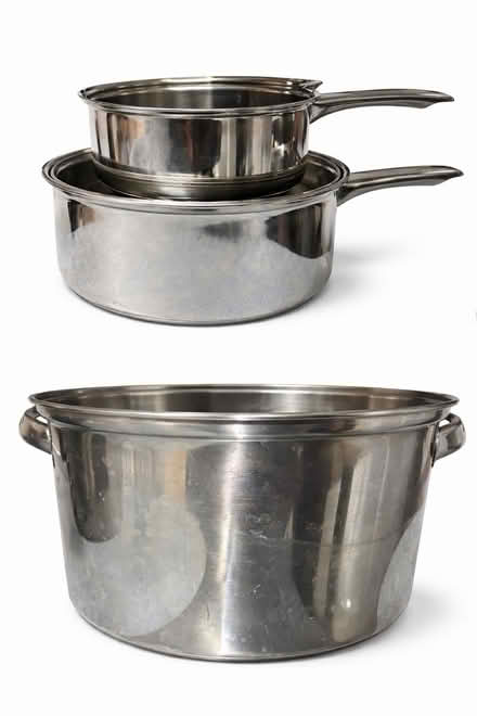 Photo of free Stainless steel saucepan set (CB23 3) #2