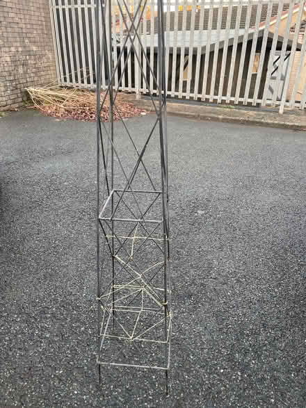 Photo of free Metal garden obelisk (Bowerham LA1) #1