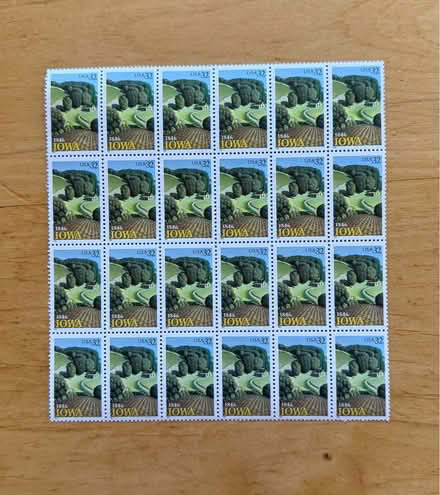 Photo of free Page of Iowa Stamps (Mill Valley) #1
