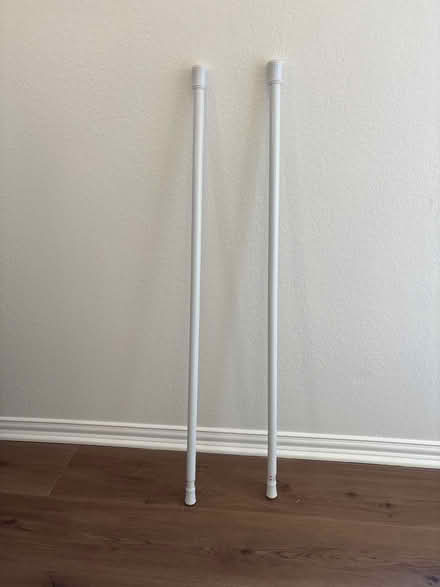 Photo of free 2 Adjustable Shower Curtain Rods (McKinney) #1