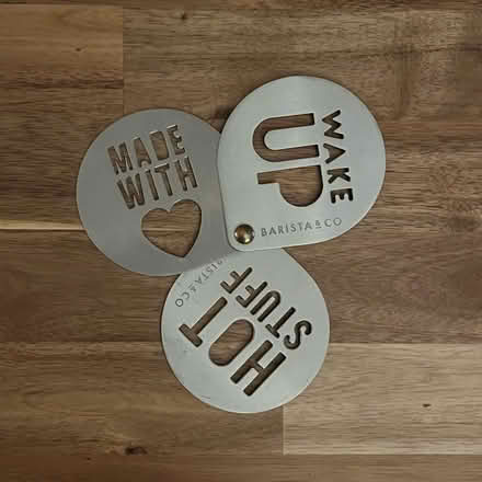 Photo of free Barista & Co coffee stencils (Coombe Dingle BS9) #1