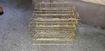 Photo of free 4 stacking desk metal organiser (Chorley PR6) #2