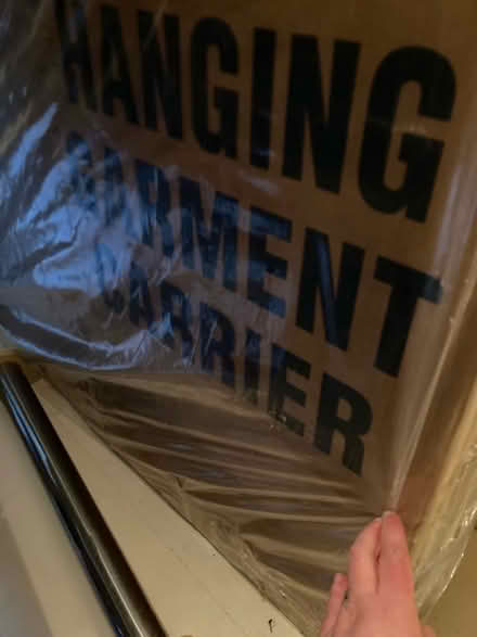 Photo of free Cardboard garment carrier (University Area RG1) #1